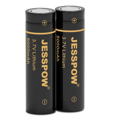 2 Pack 21700 3.7 V Rechargeable Batteries