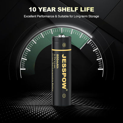 14500 Rechargeable Battery 3.7V - 2 Pack